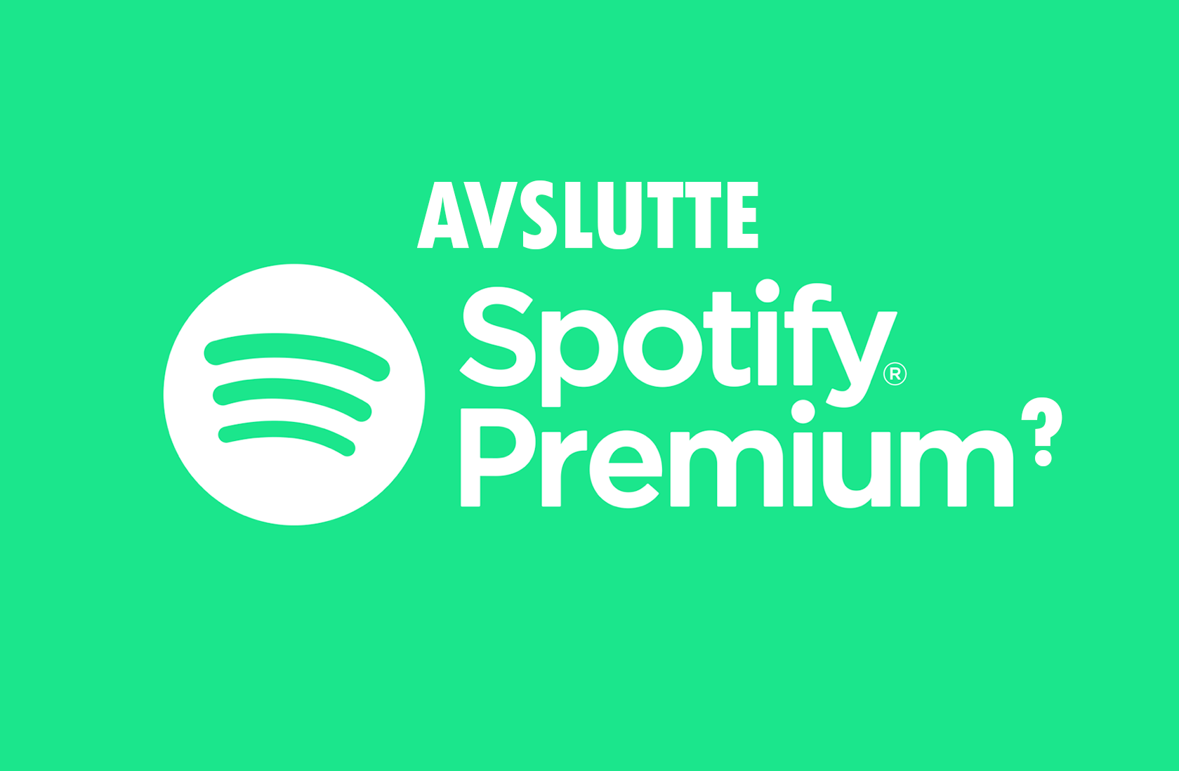 hvordan-avslutte-et-spotify-premium-abonnement