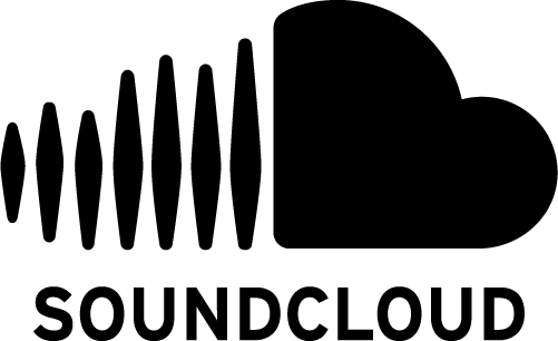 soundcloud sin logo i svart